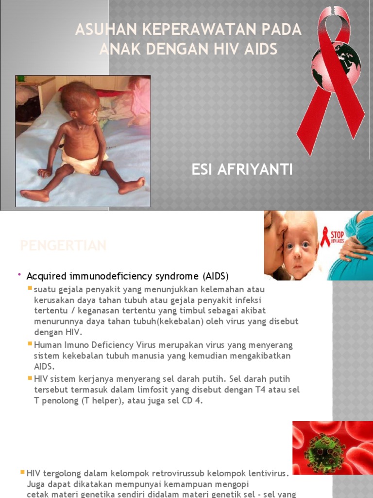 Asuhan Keperawatan Pada Anak Dengan Hiv Aids-1 | PDF