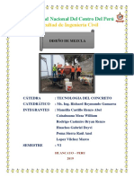 Informe de Tecnologia Del Concreto