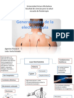 Generalidades de Electroterapia
