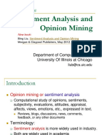 Sentiment Analysis Tutorial AAAI 2011