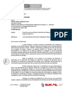 Respuesta de Sunafil Al Sindicato Nacional de Trabajadores Obreros de Gloria