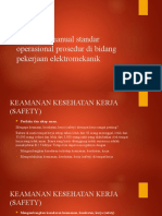 KD 3. 1 K3 Sesuai Manual Standar Operasional Prosedur Di Bidang
