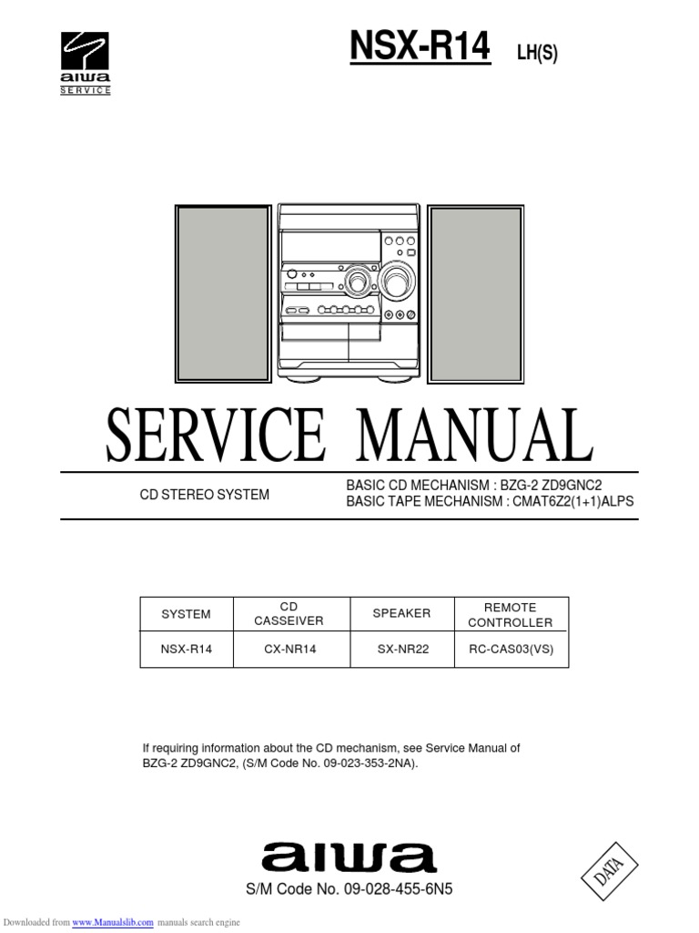CD Stereo System Service Guide | PDF | Frequency Modulation | Capacitor