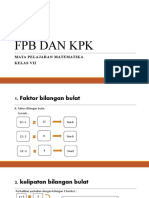 KPK Dan FPB 7C