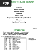 Ch6 PROGRAMMING THE BASIC COMPUTER (Unit-3)