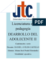 desarrollo del adolecente