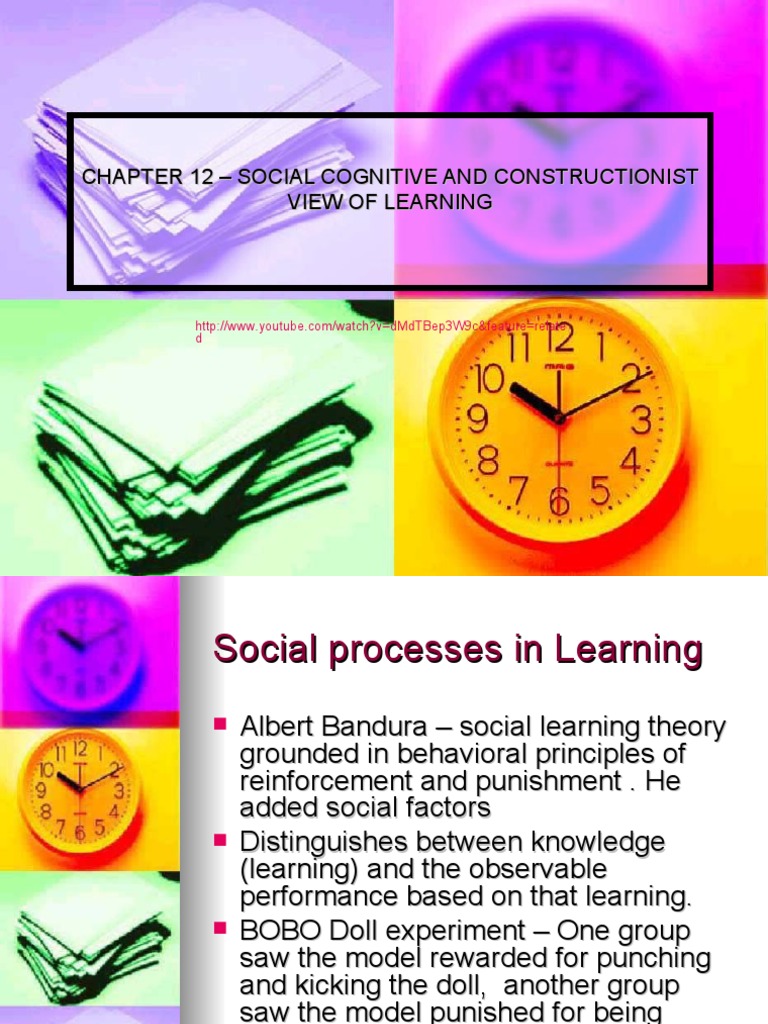 Chapter 12 - Social Cognitive and Constructionist View of Learning ...