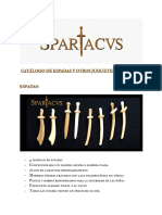 Catálogo Spartacus
