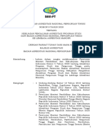 Peraturan BAN PT Nomor 9 2020 Kebijakan Pengalihan Akreditasi BAN PT Ke LAM - Final