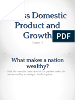 Gross Domestic Product and Growth