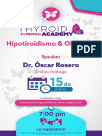 Hipotiroidismo, obesidad y conferencia