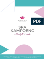 Spa Kampoeng - Manfaat Produk