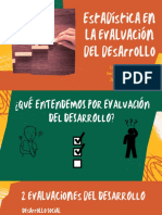 La Estadística en La Evaluación Del Desarrollo