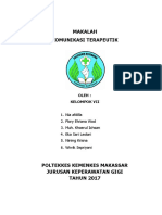 Makalah Komunikasi Tearupetik