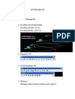 Autocad 3 D