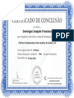 Certificado Python