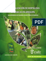 Comercialización orgánica en Arequipa
