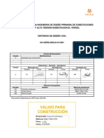 Contrato Marco para Ingenieria de Diseño Primaria de Subestaciones de Media Y Alta Tensión-Subestacion El Vergel