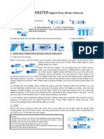 Flowmaster: Digital Flow Meter Manual