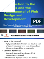 01 - Fundamentals To The World Wide Web