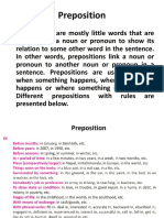 Preposition Notes