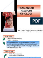 Pengantar ANATOMI DASAR DAN FISIOLOGI