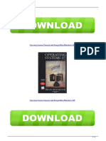 Operating Systems Concepts and Design Milan Milenkovic PDF
