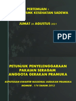 Pertemuan 1 Seragam Pramuka SMK Kesehatan Sadewa