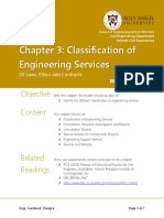 Module 1-Chapter 3 Classification of Engineering Services