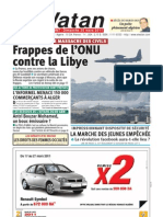 Frappes de l'ONU Frappes de l'ONU Contre La Libye Contre La Libye