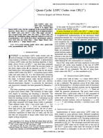 A Class of Quasi-Cyclic LDPC Codes Over GF