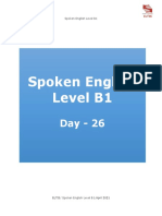 Speaking English - Day 26