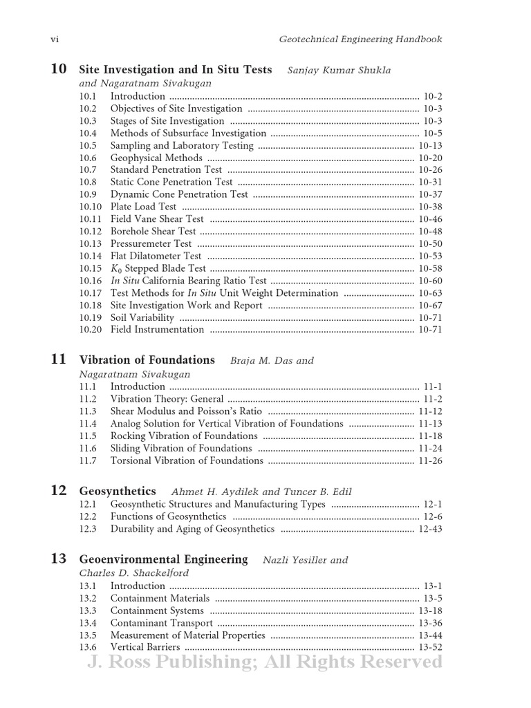 Geotechnical Engineering Handbook Overview | PDF | Geotechnical ...