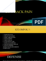 LOW BACK PAIN