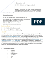 Reference Books: (Ikaha and Gentleman, 1996) Envirometrics CRAN Task View Spatial CRAN Task View