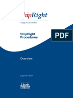 Shipright Procedures Overview Sep 2007