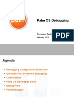 Palm OS Debugging: Developer Technical Services