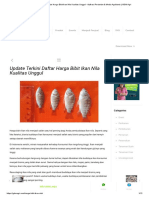 Update Terkini Daftar Harga Bibit Ikan Nila Kualitas Unggul - Aplikasi Pertanian & Media Agribisnis _ GDM Agri