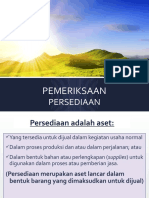 Pemeriksaan Persediaan