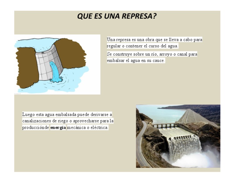 Que Es Una Represa | PDF