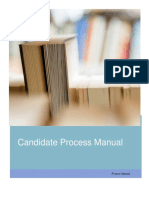 Candidates Process Manual - UTU