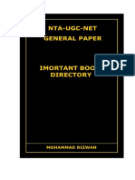 1 Ugc Net General Paper Important Books