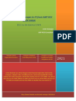 Changes in s4 HANA 1909 From ECC