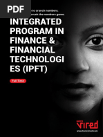 Hero Vired Full Time Certificate Program in Financial Technologies Brochure