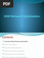 GSM Network Optimization