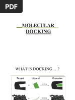 Introduction to Molecular Docking | PDF | Docking (Molecular ...