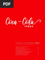 Coca Cola FEMSA Financial Statements 2019