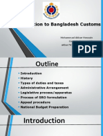 Class 1 - Introduction To Bangladesh Customs - UIU - First Lecture