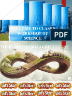 Welcome To Class 8 Workshop of Science