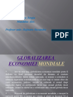 227345649 Globalizarea Economiei Mondiale Powerpoint